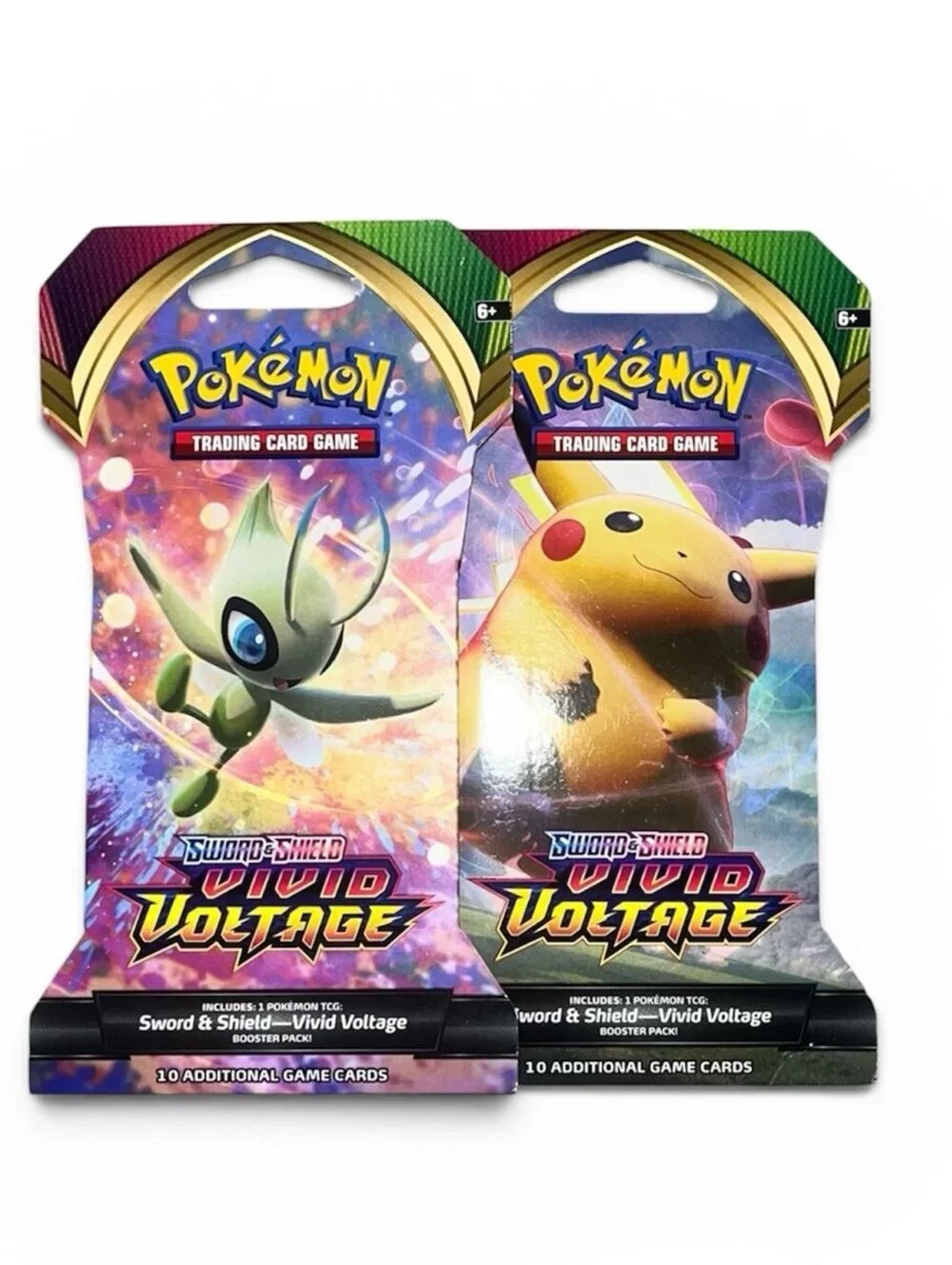 Factory Sealed Vivid Voltage Sleeved Booster Pack Bundle x2